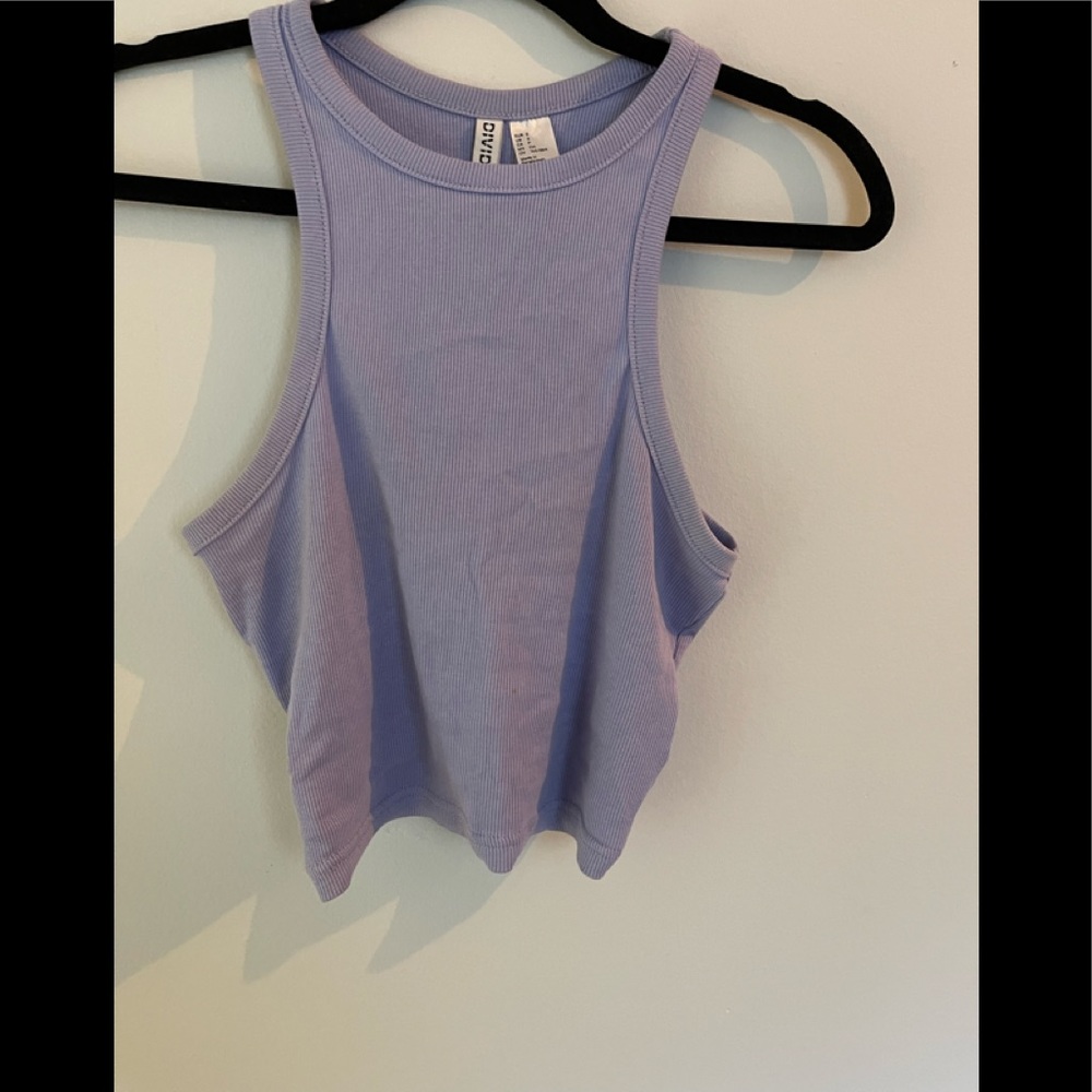 H&M Cropped ribbed tank